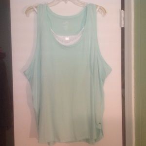 ProPlayer Tank w/undershirt for layered look. Used